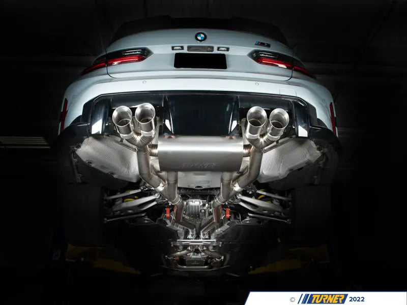 Turner Motorsport Titanium Valved Catback Exhaust For BMW G8X M3/M4