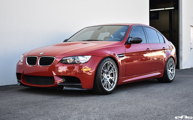 Titan 7 T-S7 (Iridium Silver) - Melbourne Red BMW E90 M3