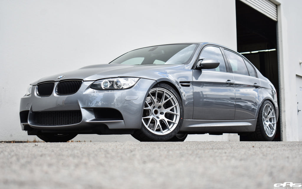 Space Grey E90 M3 - Ohlins Road & Track DFV Coilovers & Titan 7 T-S7