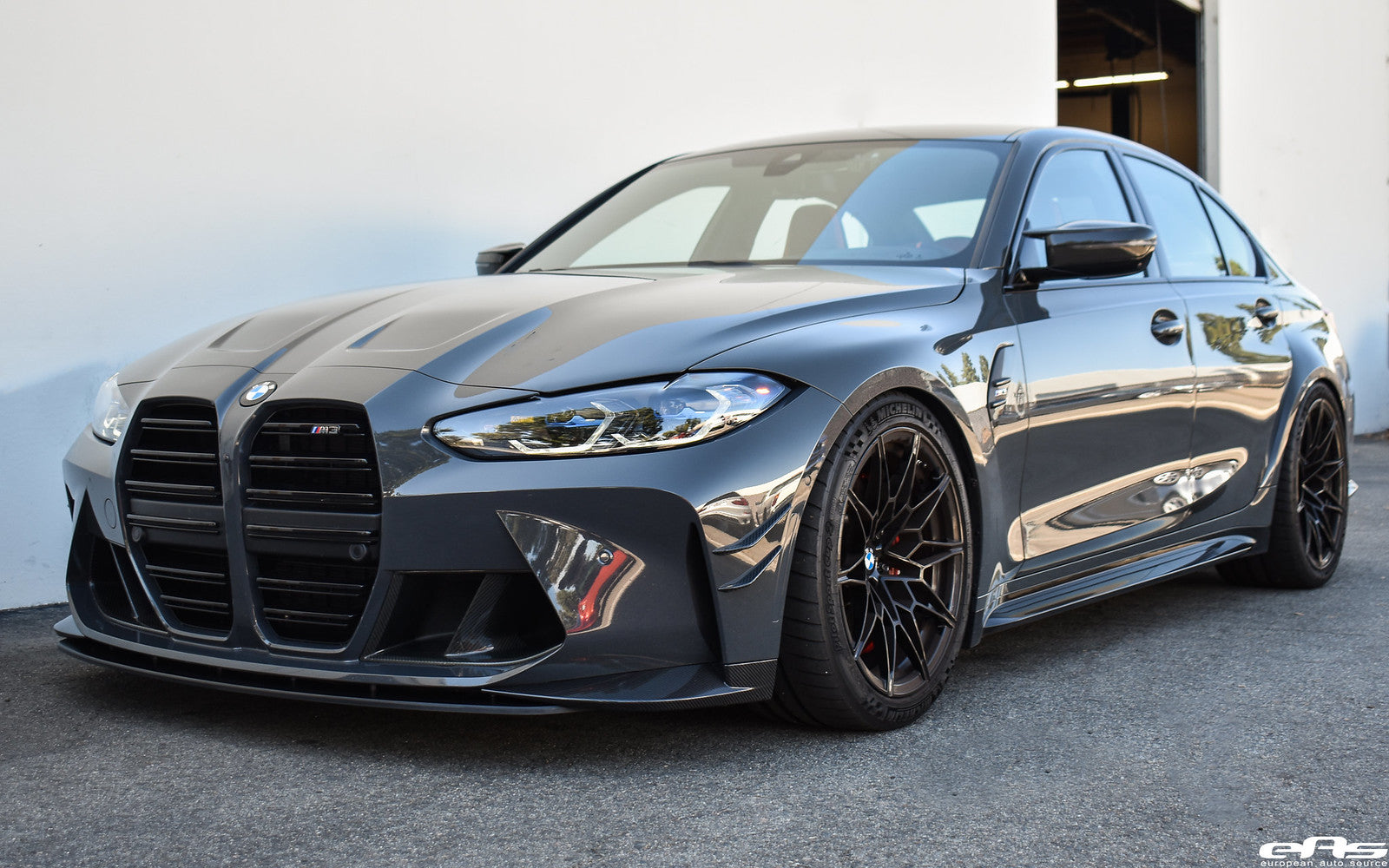 Dravit Grey G80 M3 - KW Suspension V3 Coilover System