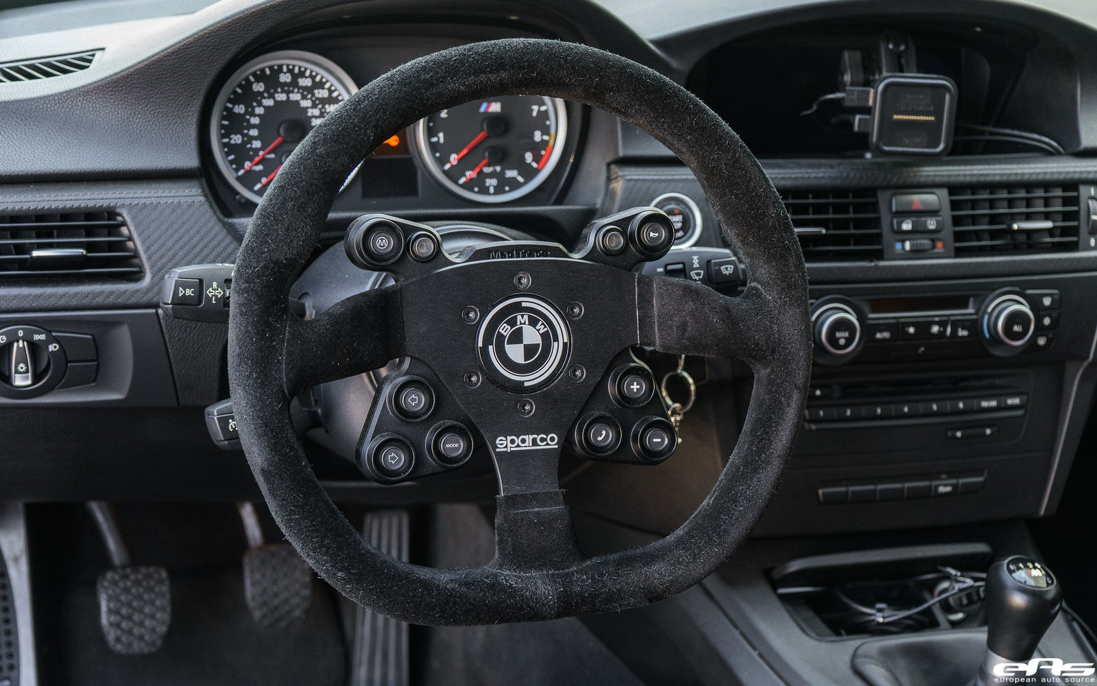 JQWerks/Madtrace Race Steering Wheel with Quick Release For BMW E9X
