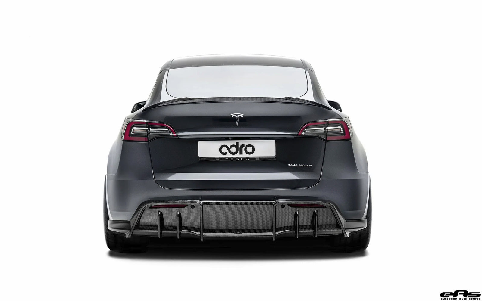 ADRO Tesla Model Y Premium Prepreg Carbon Fiber Rear Spoiler