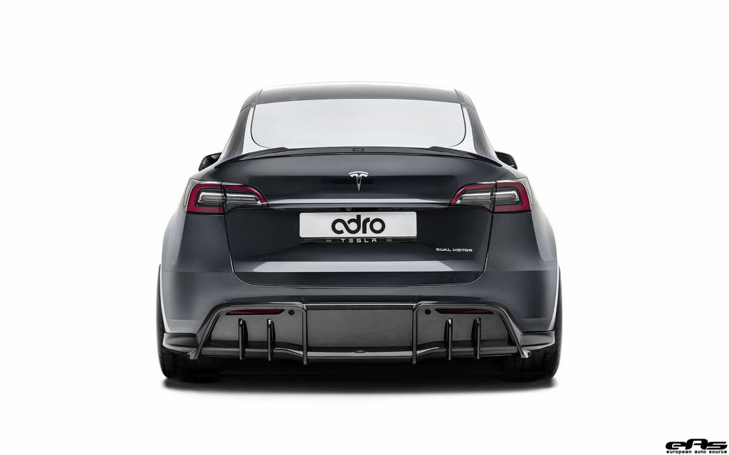 ADRO Tesla Model Y Premium Prepreg Carbon Fiber Rear Spoiler