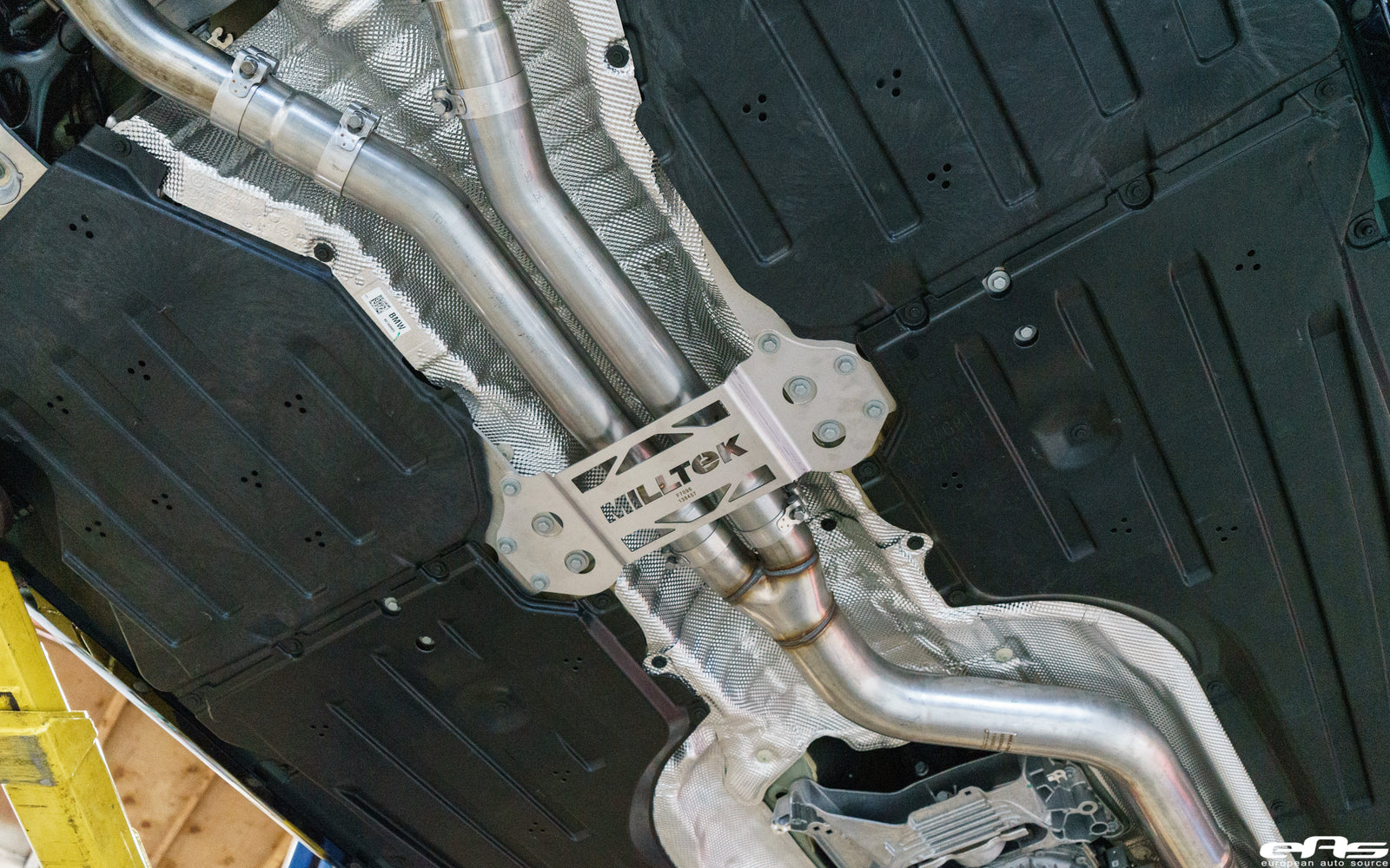 Milltek 102mm Single Non-Resonated Midpipe (X-Pipe) - BMW G8X M3/M4