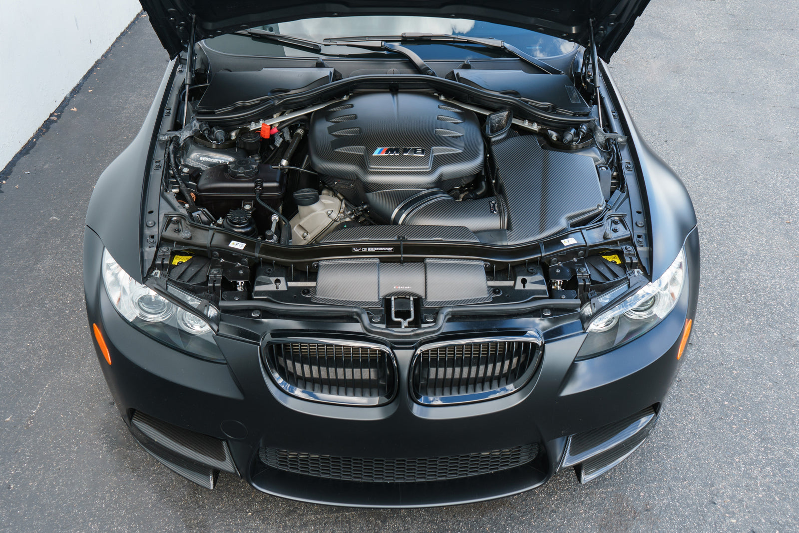 Eventuri Carbon Fiber Intake System - Frozen Black E92 M3