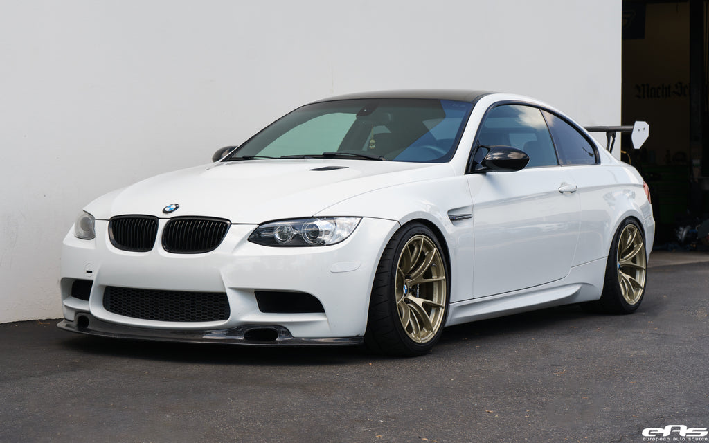 Alpine White E92 M3 - Apex Sprint Line VS-5RS Forged Wheel