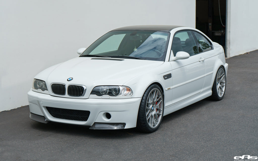 Alpine White E46 M3 CSL Conversion