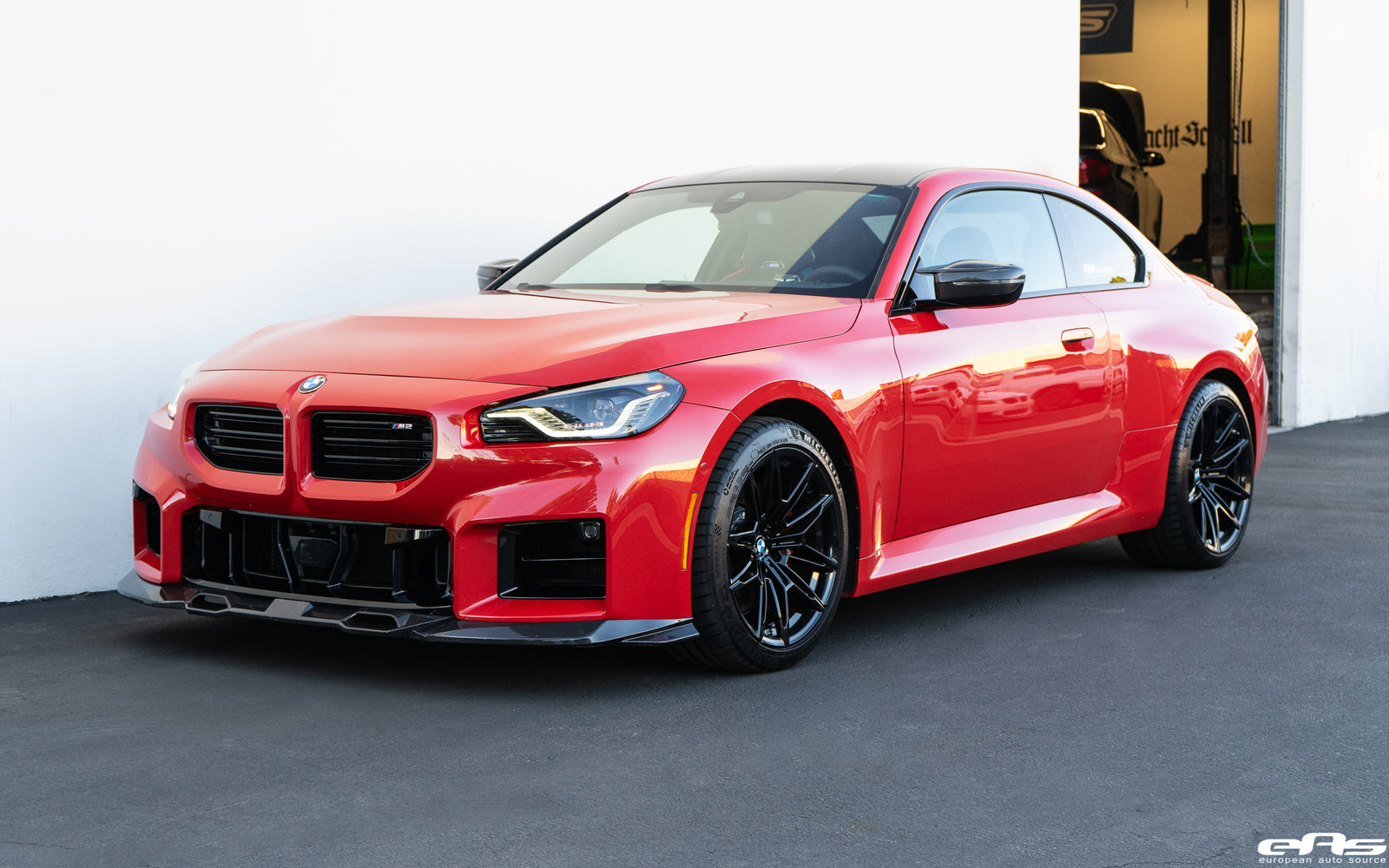 Toronto Red BMW G87 M2 - Macht Schnell Competition Wheel Spacers & Aurora CSL DRL Modules
