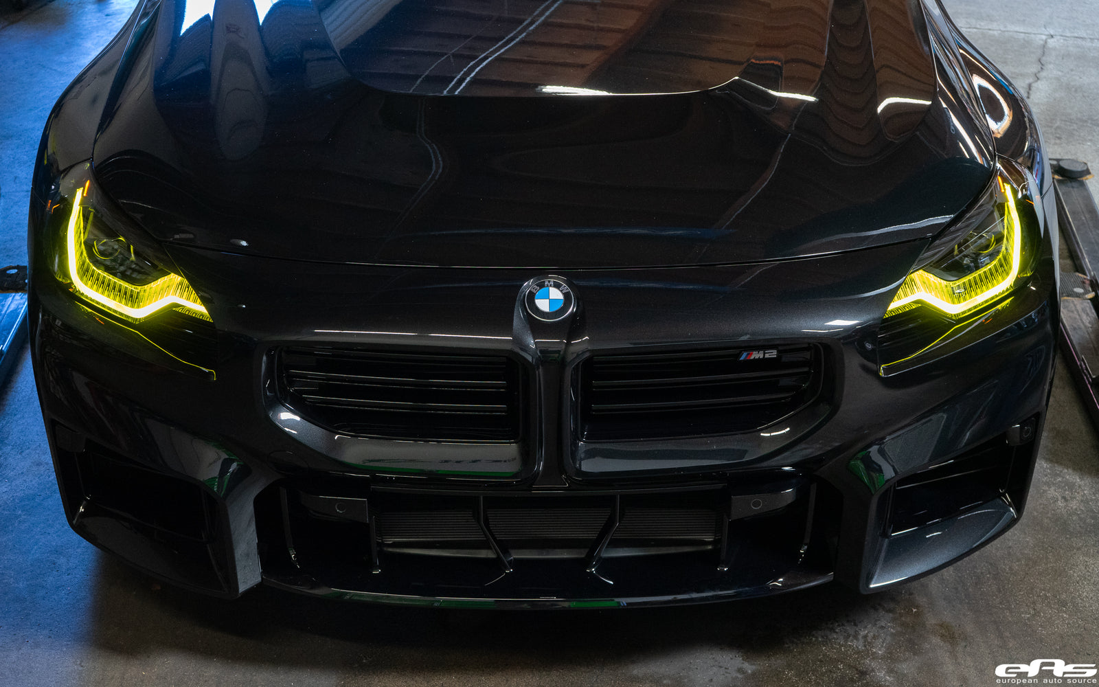 AURORA CSL Style Yellow DRL/Angel Eye LED Module Set For BMW G87 M2