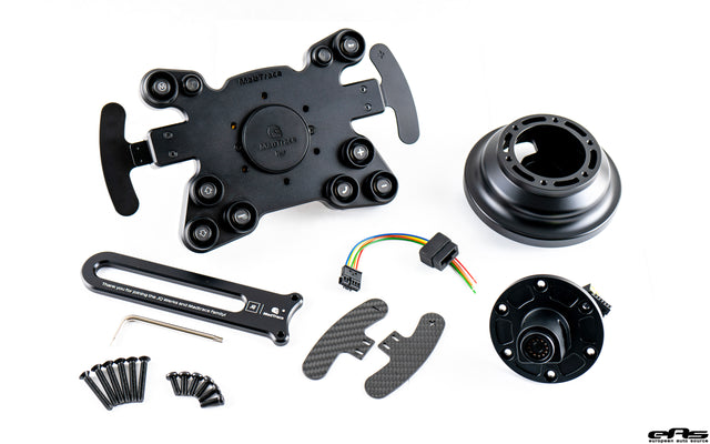 JQWerks/Madtrace Race Steering Wheel with Quick Release For BMW E-Chassis