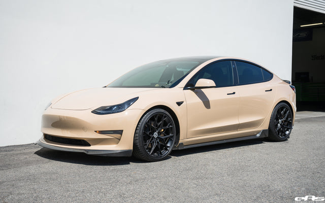 Tesla Model 3 - Eibach Pro-Kit Springs & HRE FF10 Wheels