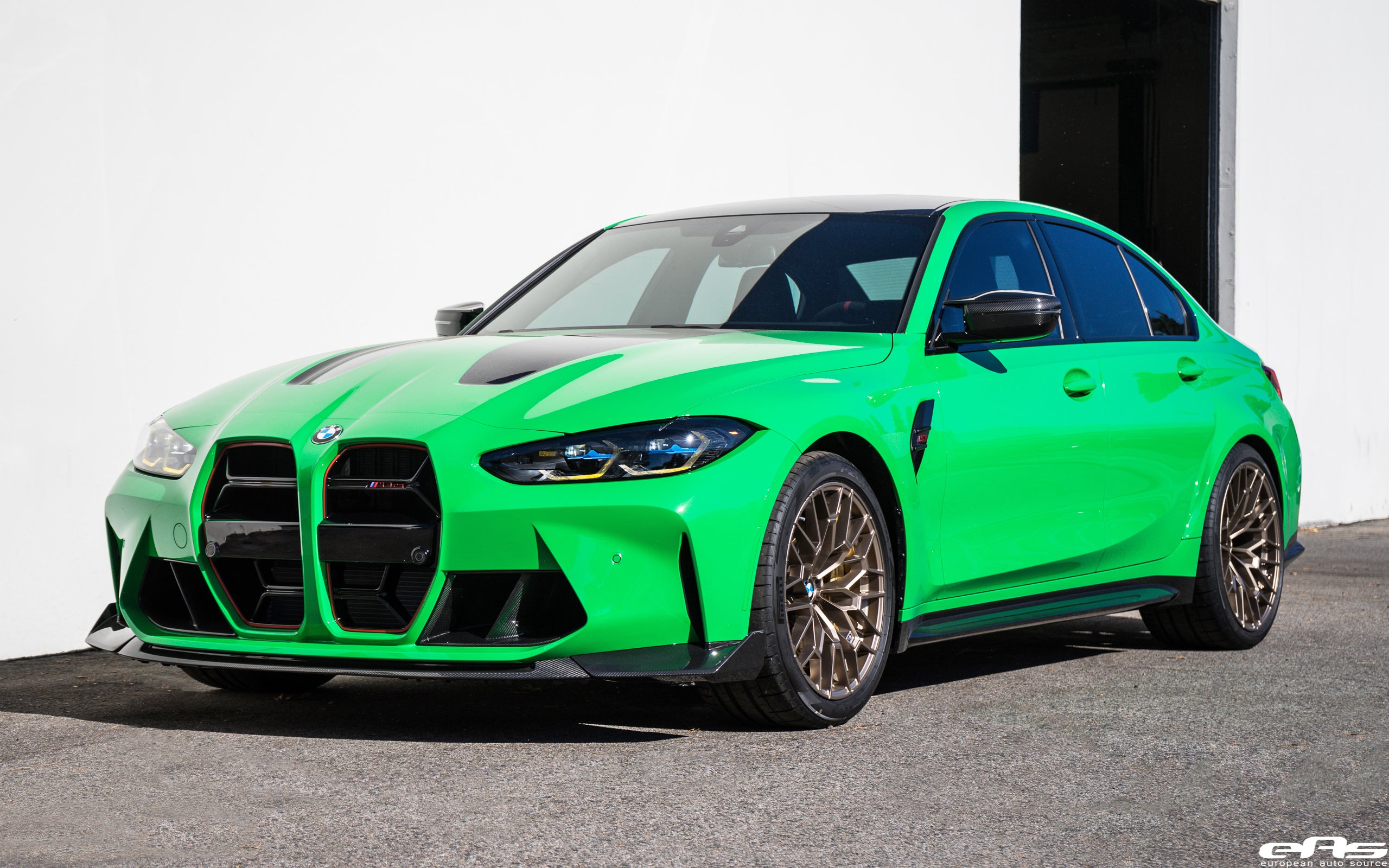 Signal Green G80 M3 CS - Mishimoto Aluminum Skid Plate