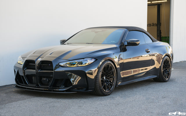 Black Sapphire Metallic G83 M4 - Aurora CSL Yellow DRLs, Lighweight Front Lip & Vorsteiner ABS Kidney Grilles