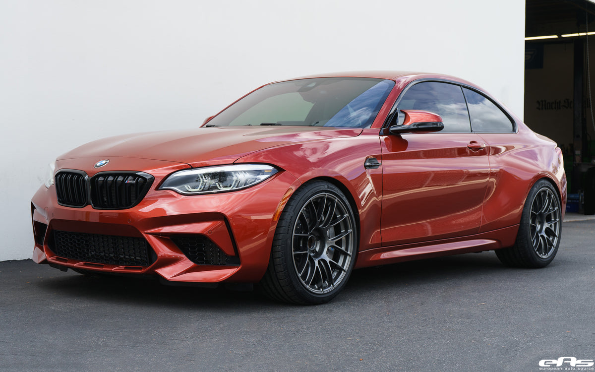 Sunset Orange F87 M2 Competition - Apex EC-7RS Forged Wheel – european ...
