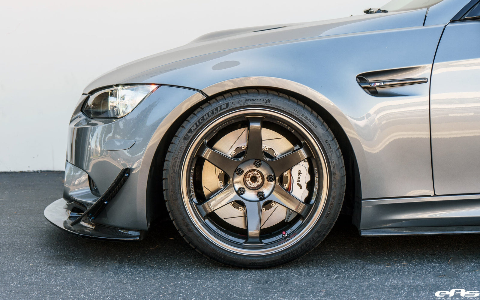 Space Grey E92 M3 - Paragon Performance Alcon Big Brake Kit