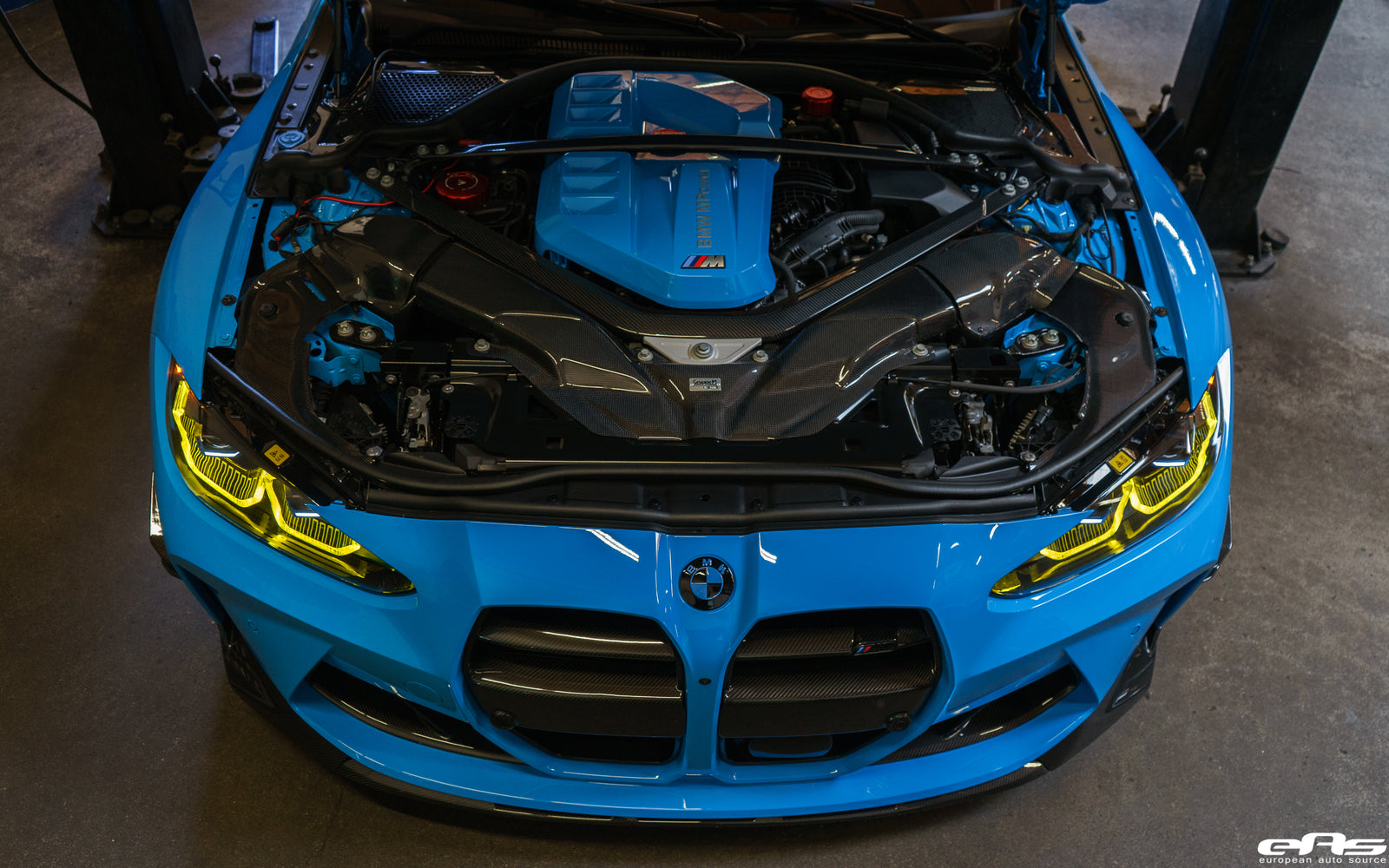 Riviera Blue G80 M3 Competition - Aurora CSL Style Yellow DRL/Angel Eye LED Module Set