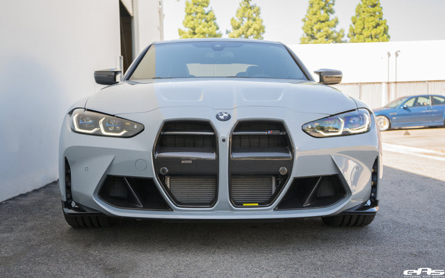 Brooklyn Grey G80 M3 Competition xDrive - Vorsteiner Carbon Fiber Motorsport Grille & Madtrace Clubsport Magnetic Paddle Shifters