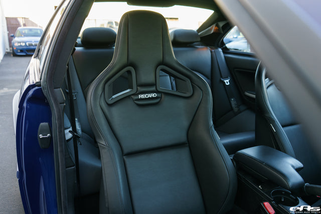 Interlagos Blue BMW E46 M3 - Recaro Sportster CS