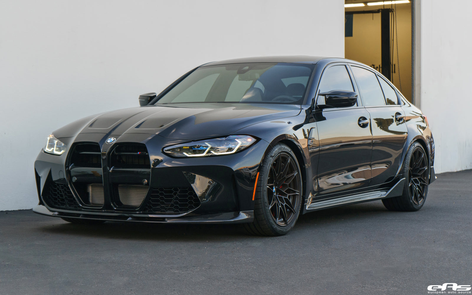 Black Sapphire Metallic G80 M3 Competition - KW Suspension & Vorsteiner