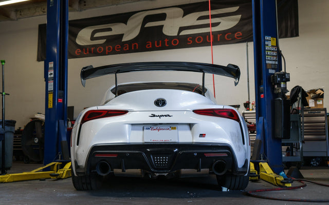 ADRO Premium Prepreg AT-R2 Carbon Fiber Swan Neck Wing - Toyota A90 Supra