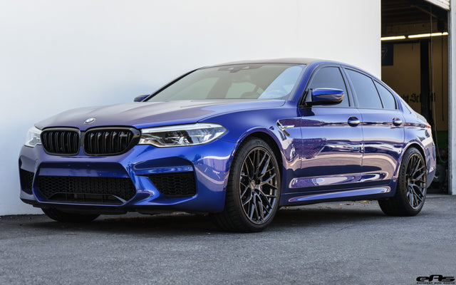 Marina Bay Blue F90 M5 - VMR V902 Forged Wheel