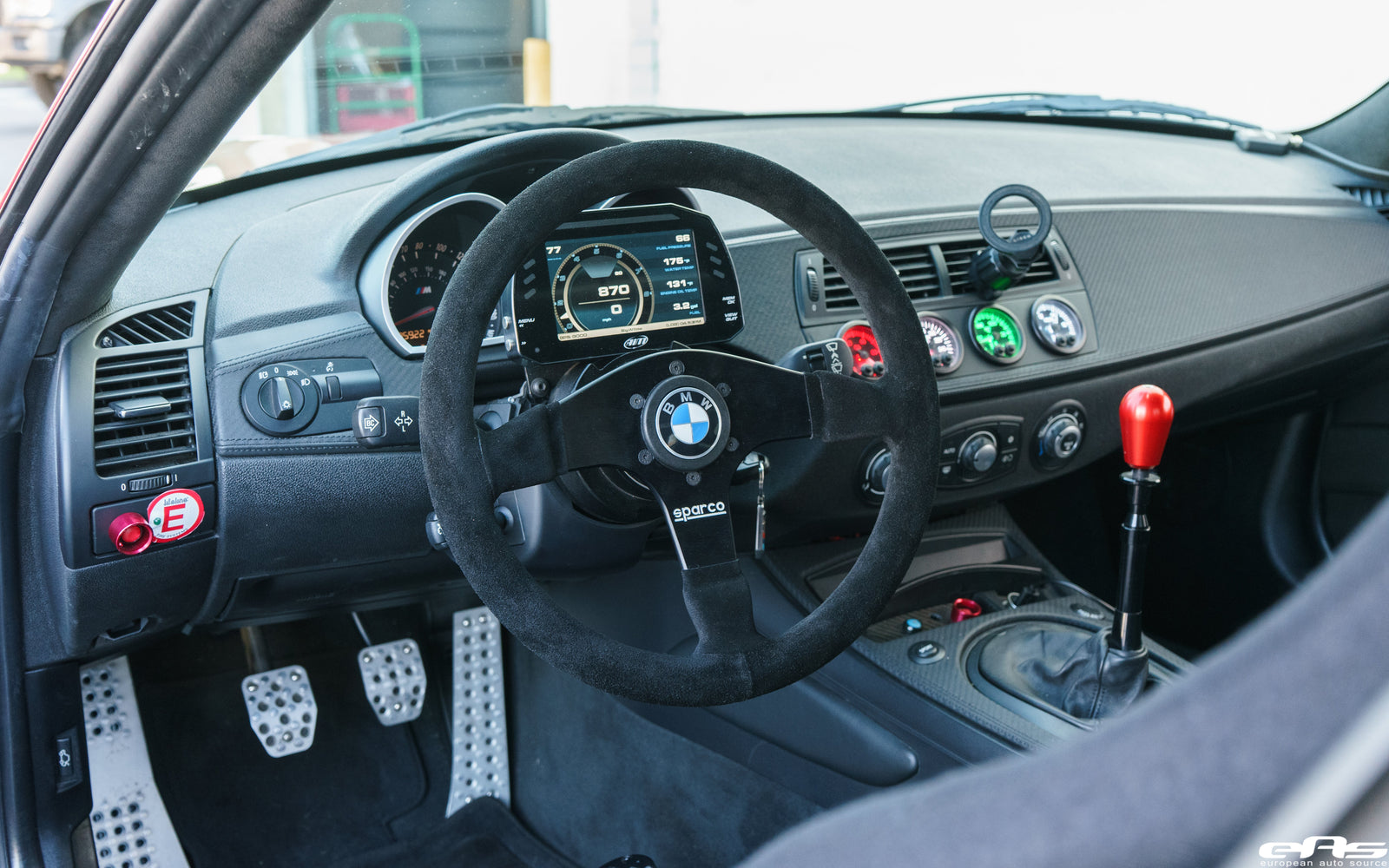 BMW Z4 M Coupe - Sparco R 375 Competition Steering Wheel & QRT-R Competition Seat