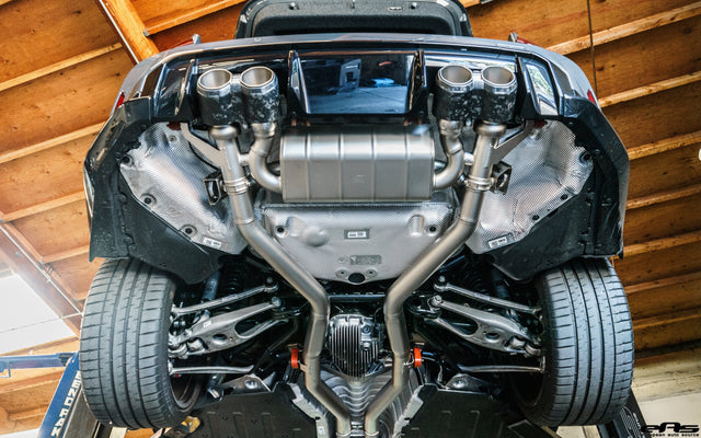 Akrapovic Slip-On Exhaust (Titanium) - BMW G8X M3/M4