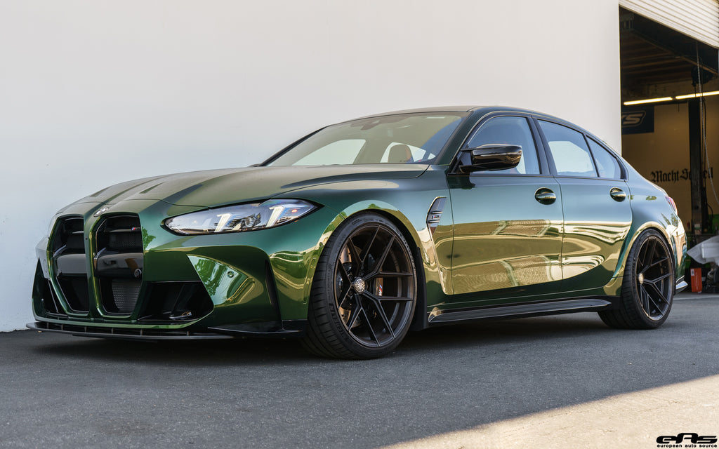 Anglesey Green Metallic G80 M3 Competition xDrive - AST, Lightweight, Mishimoto, Vorsteiner