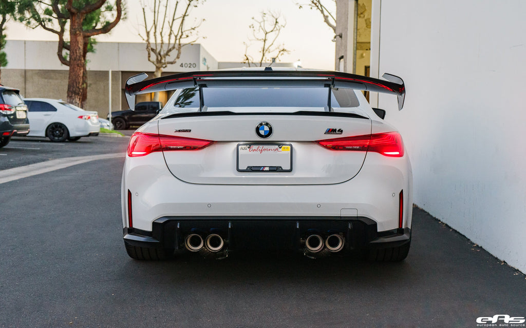 ADRO Premium Prepreg AT-R3 Carbon Fiber Swan Neck Wing For BMW G8X M3/M4