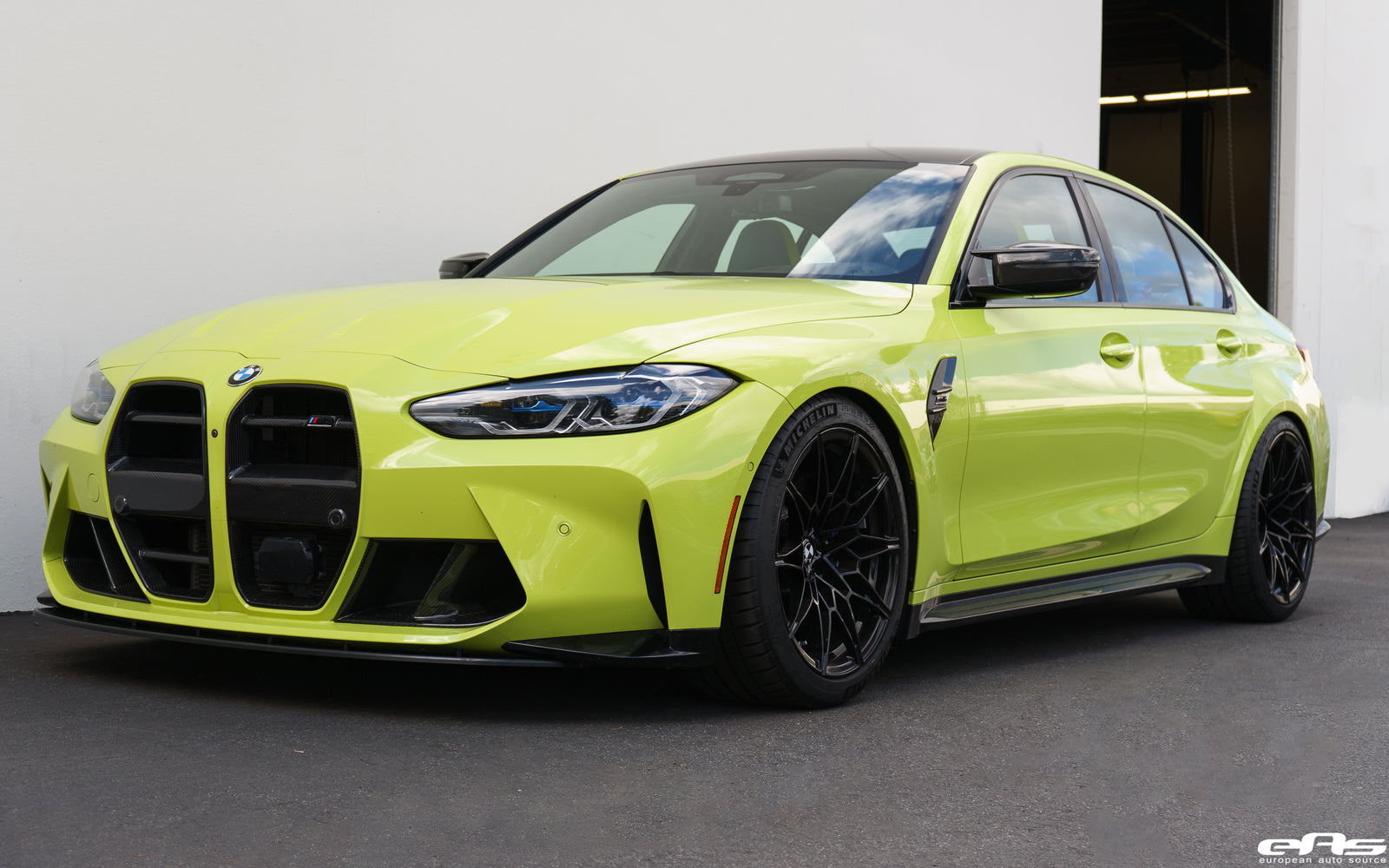 Sao Paulo Yellow G80 M3 - KW HAS Kit &  Lightweight Performance Front Lip