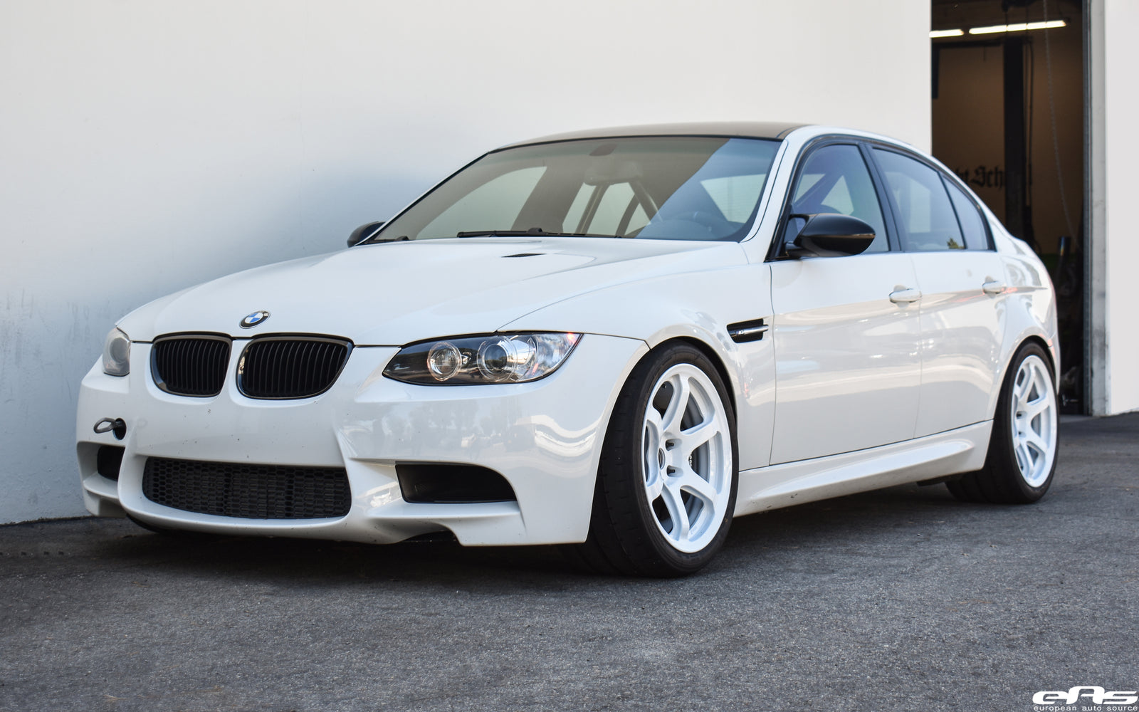 Alpine White E90 M3 - Titan 7 T-D6E (Speedline White)
