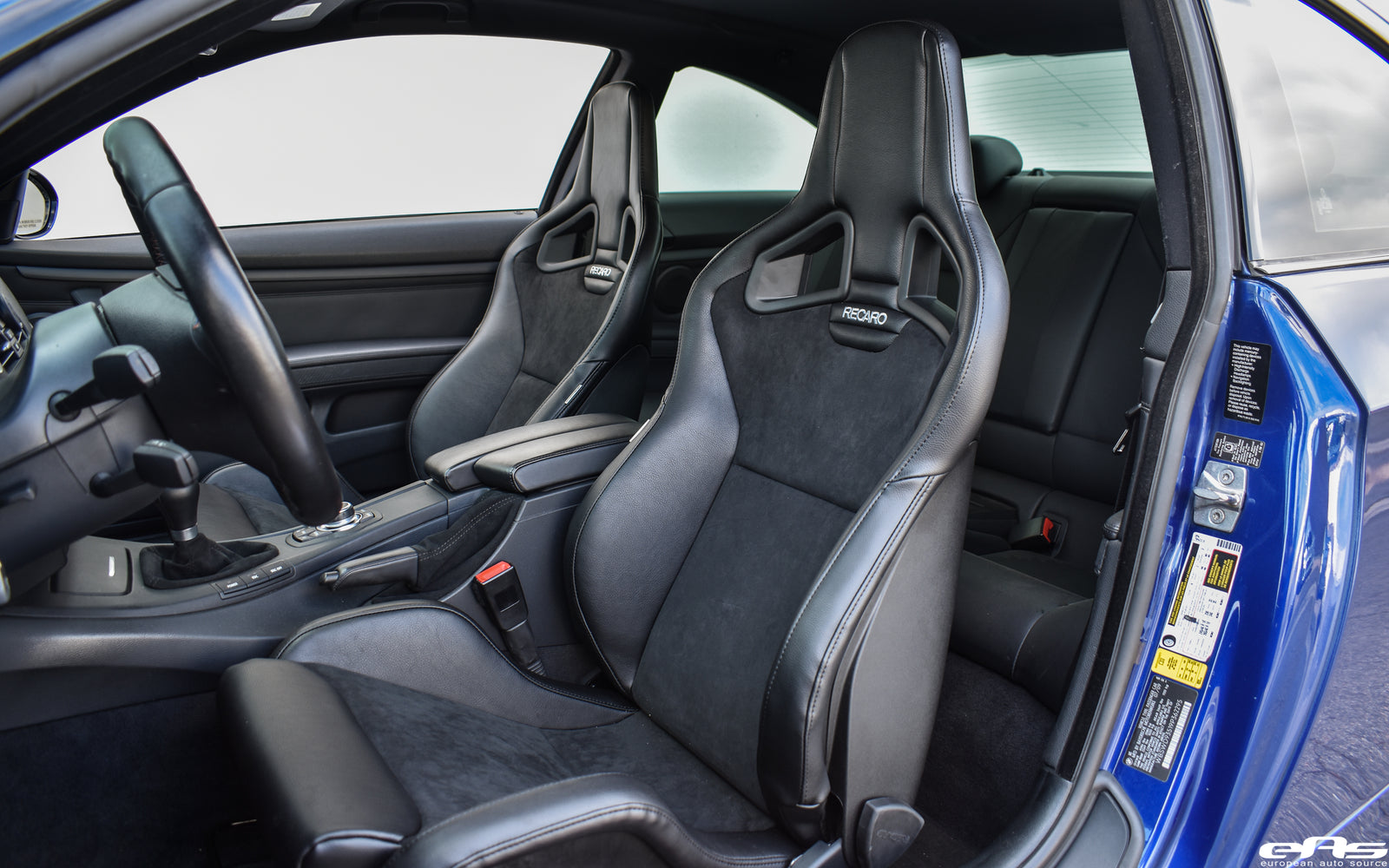 Le Mans Blue E92 M3 - Recaro Sportster CS