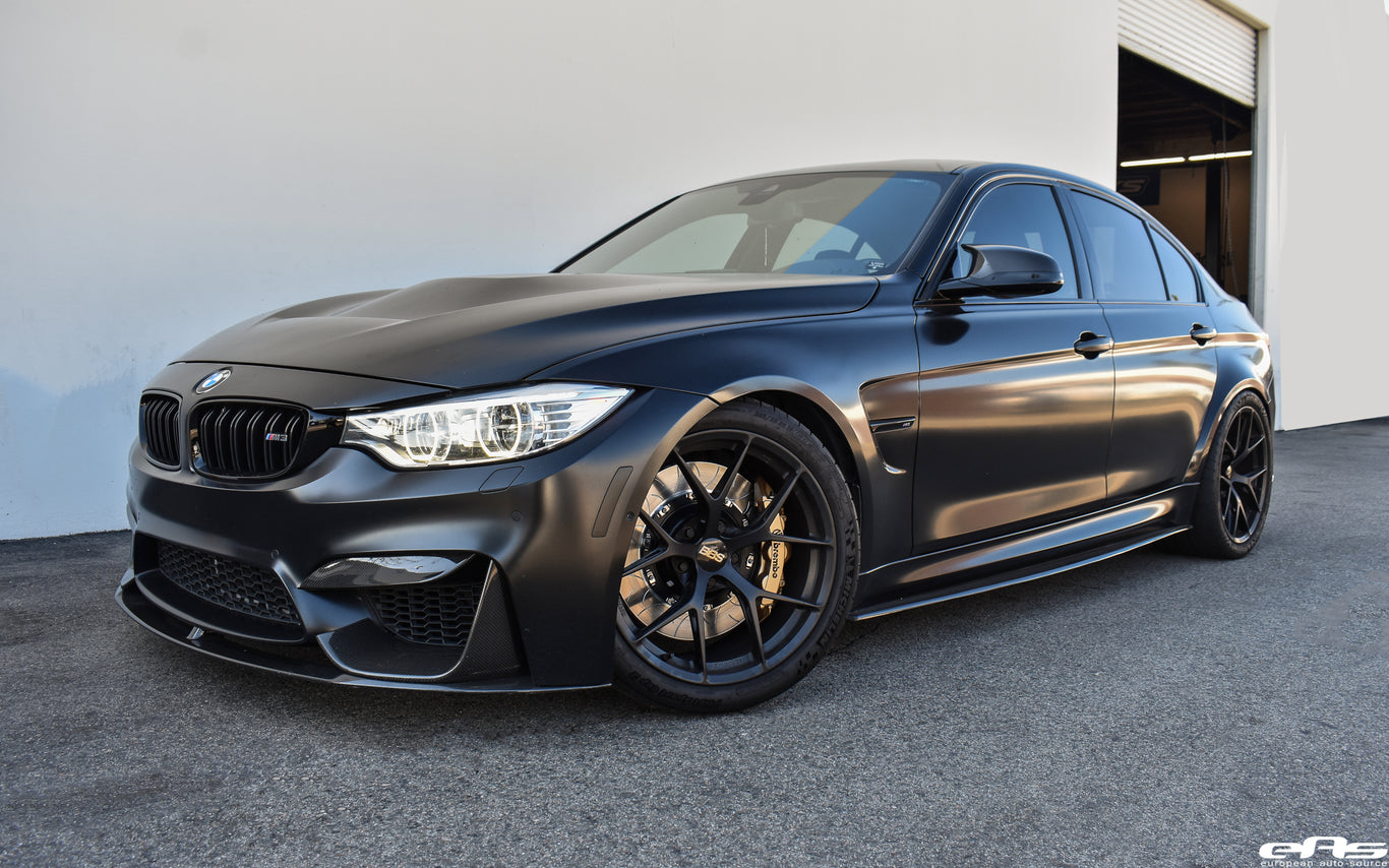 Frozen Black F80 M3 - BBS FI-R & Brembo GT Big Brake Kit – european ...