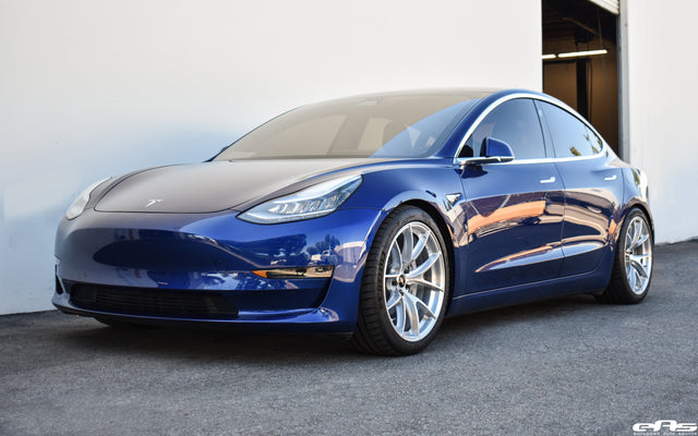 Tesla Model 3 - APEX VS-5RS, Mountain Pass Performance Coilovers & Rear Camber Arms