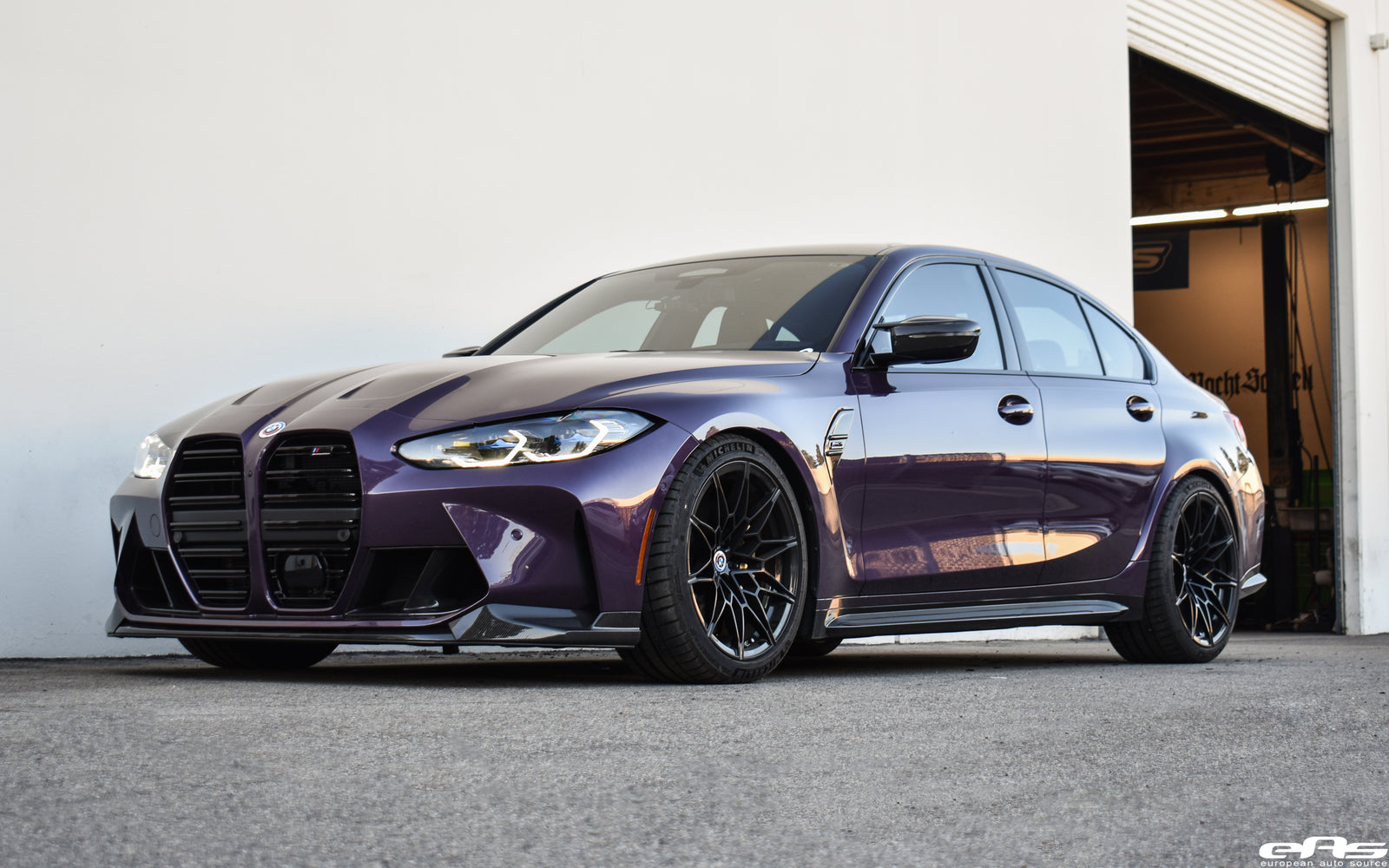 Daytona Violet G80 M3 Competition - CSF Radiators High Performance Front Mount Heat Exchanger