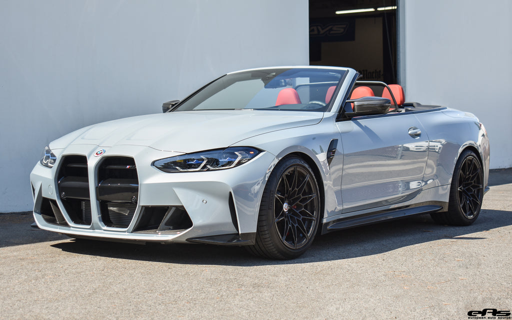 Brooklyn Grey G83 M4 Competition x-Drive - KW Suspension HAS Sleeve-Over Kit & Vorsteiner ABS Grille