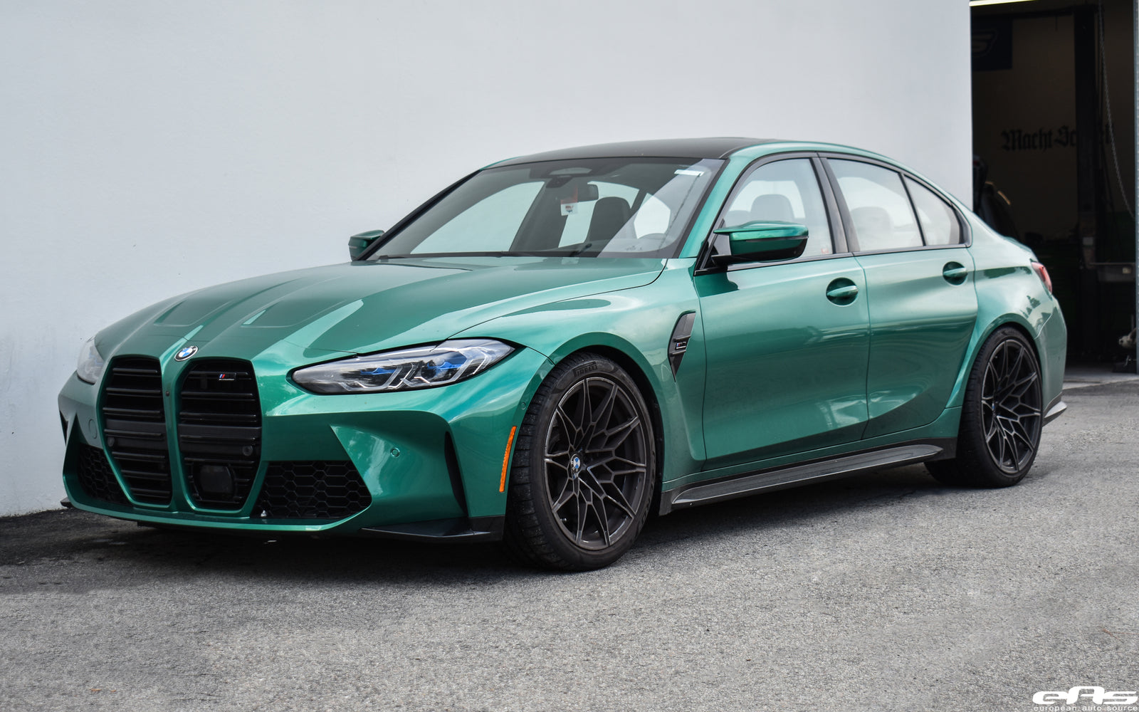 Isle of Man Green G80 M3 Competition - KW V3, Akrapovic Exhuast