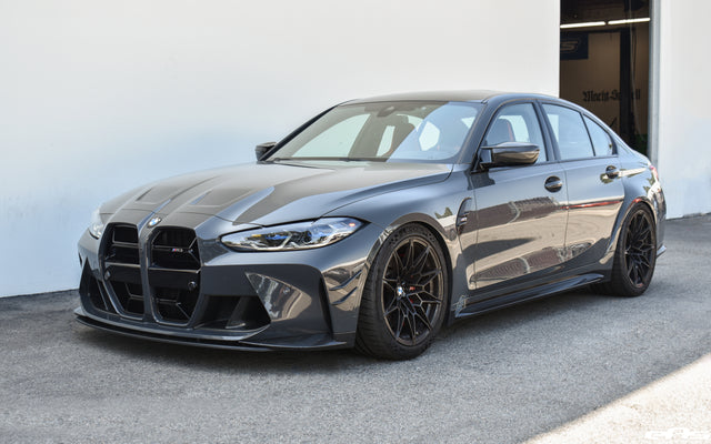 Dravit Grey G80 M3 - OEM CSL Grille Install