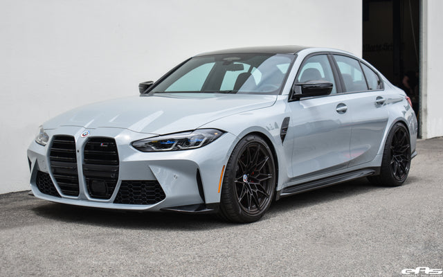 Brooklyn Grey G80 M3 Competition xDrive - H&R Lowering Springs, Macht Schnell Competition Wheel Spacers