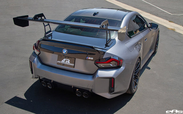 APR Performance GTC-250 Swan Neck Carbon Fiber Wing - BMW G87 M2