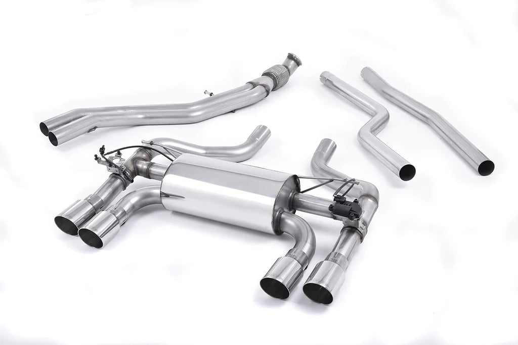 Milltek Hollowtek Twin Valved Catback Exhaust System For BMW F87 M2