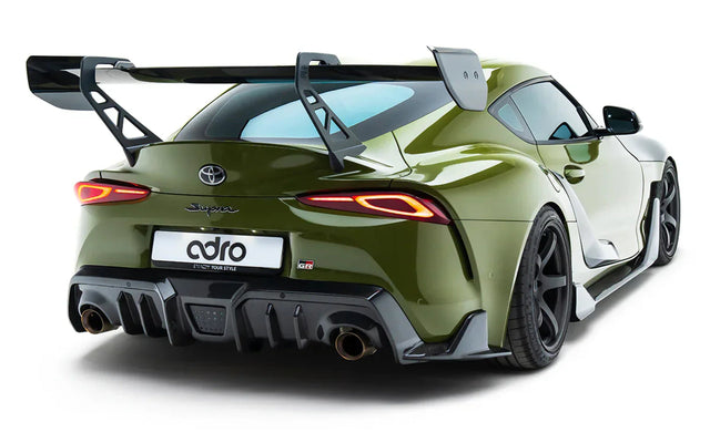 ADRO AT-P1 Reverse Swan Neck Wing - Toyota A90 Supra