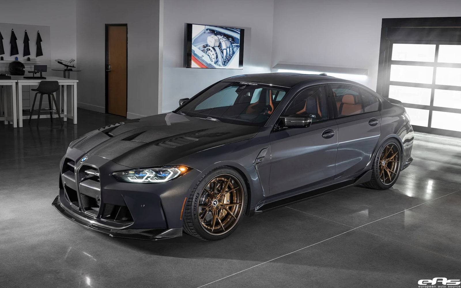 G8X M3/M4 - Vorsteiner GTS-V Carbon Fiber Aero Hood