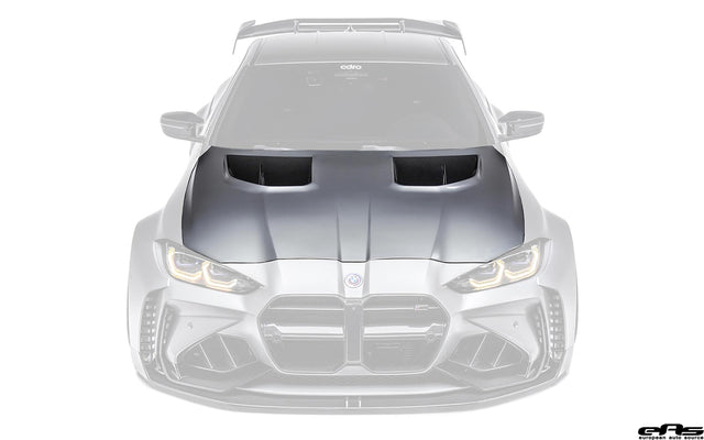 ADRO Pre-Preg Vented Carbon Fiber Hood For BMW G8x M3/M4