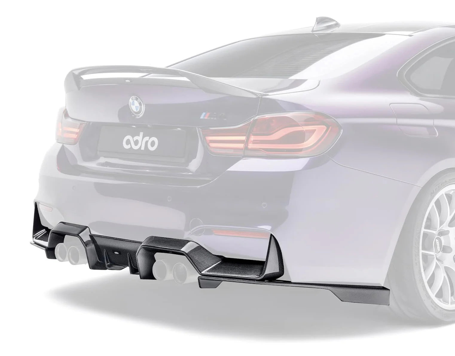 ADRO - BMW F8X M3/M4 Premium Prepreg Carbon Fiber Rear Diffuser (Final Edition)