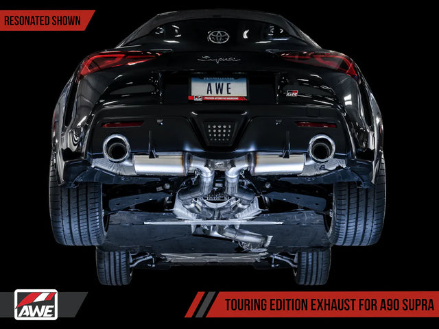 AWE Tuning Touring Edition Axleback Catback Exhaust For Toyota A90 Supra