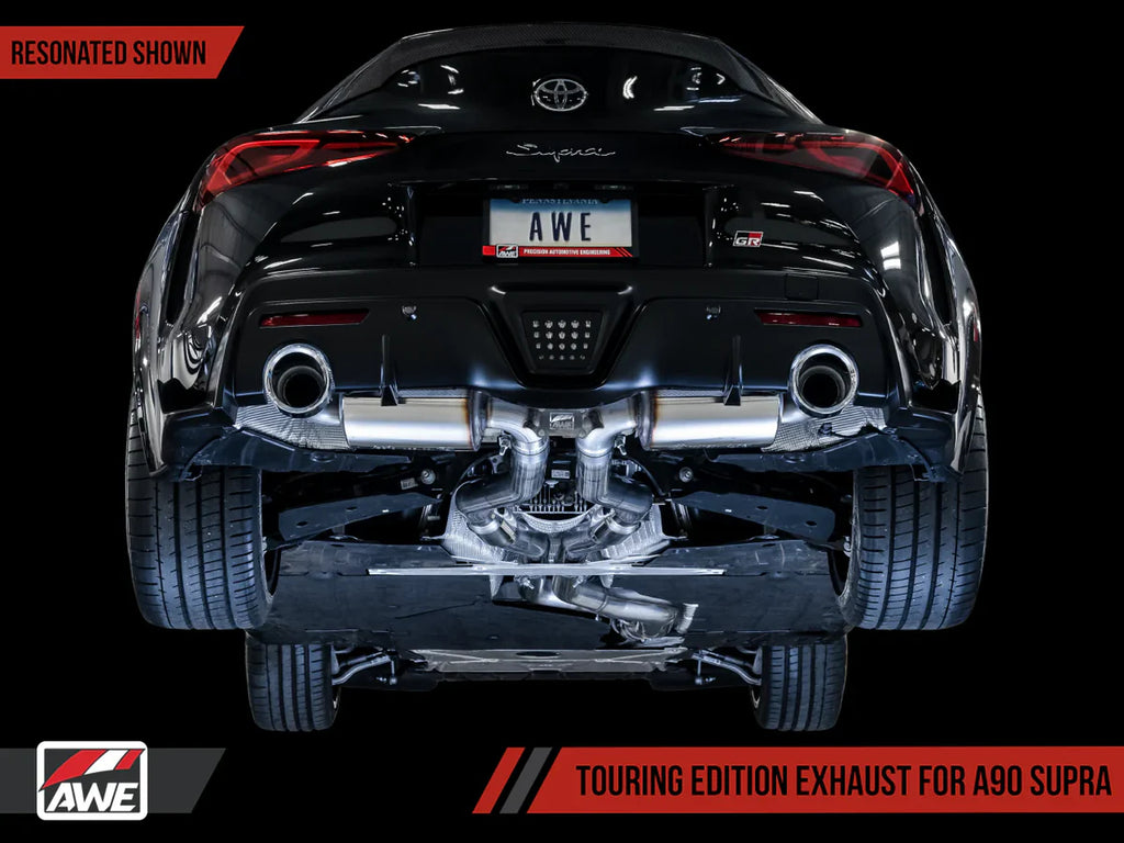 AWE Tuning Touring Edition Axleback Catback Exhaust For Toyota A90 Supra