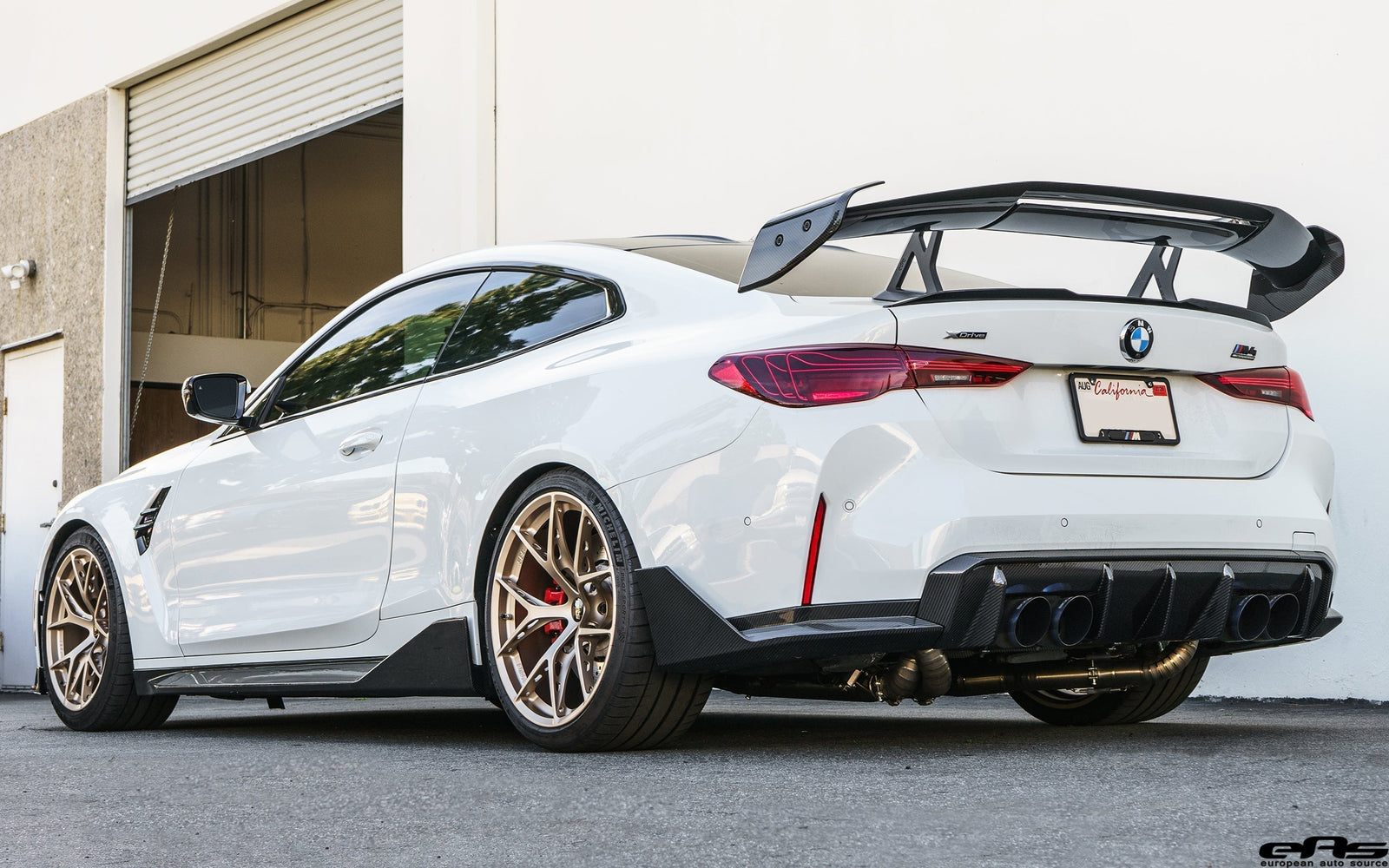 ADRO Premium Prepreg AT-R3 Carbon Fiber Swan Neck Wing - BMW G8X M3/M4