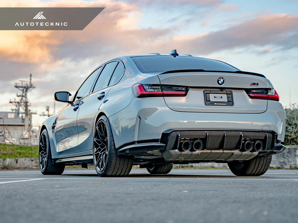 AutoTecknic Dry Carbon Performante Rear Diffuser - BMW G8X M3/M4