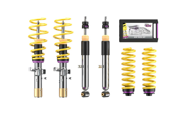 KW Suspensions V3 Levelling Coilover Kit - Tesla Model 3 Highland